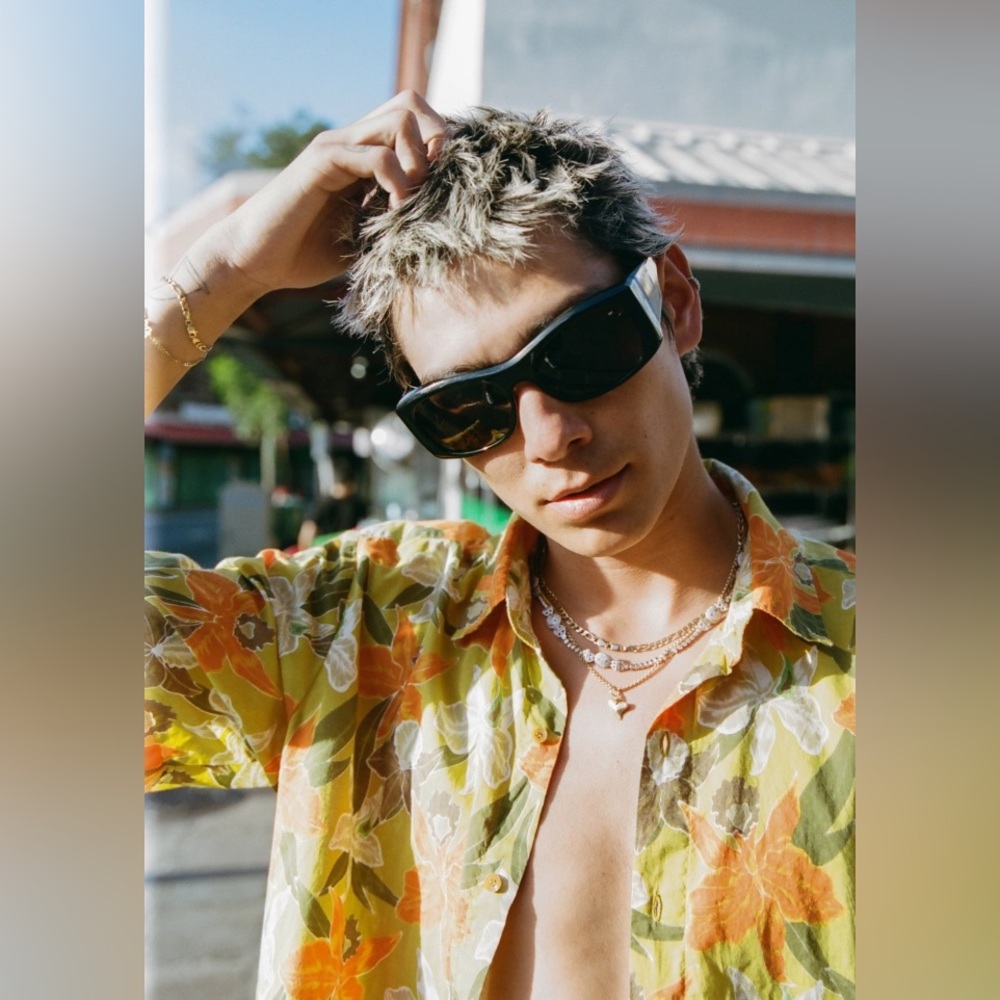 Acacia Swimwear x Sorry in advance RARE Aloha shirt in Waimea